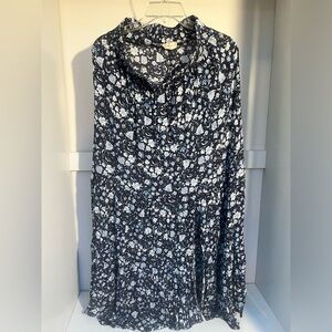 Blue floral, Long maxi skirt